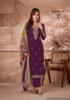 Pashan Vol 3 By Suryajyoti Jam Satin Embroidery Printed Dress Material Wholesale Price In Surat